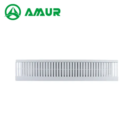 Conducto para cables ranurado de protección de cables de plástico PVC de 80 x 50 mm