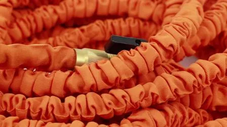 Manguera de jardín de alta presión, resistente y larga, juego completo de 50 pies